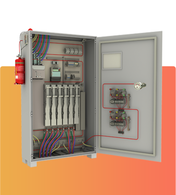 Tube Fire Suppression System Installation -