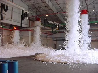 Foam Fire Suppression Installation